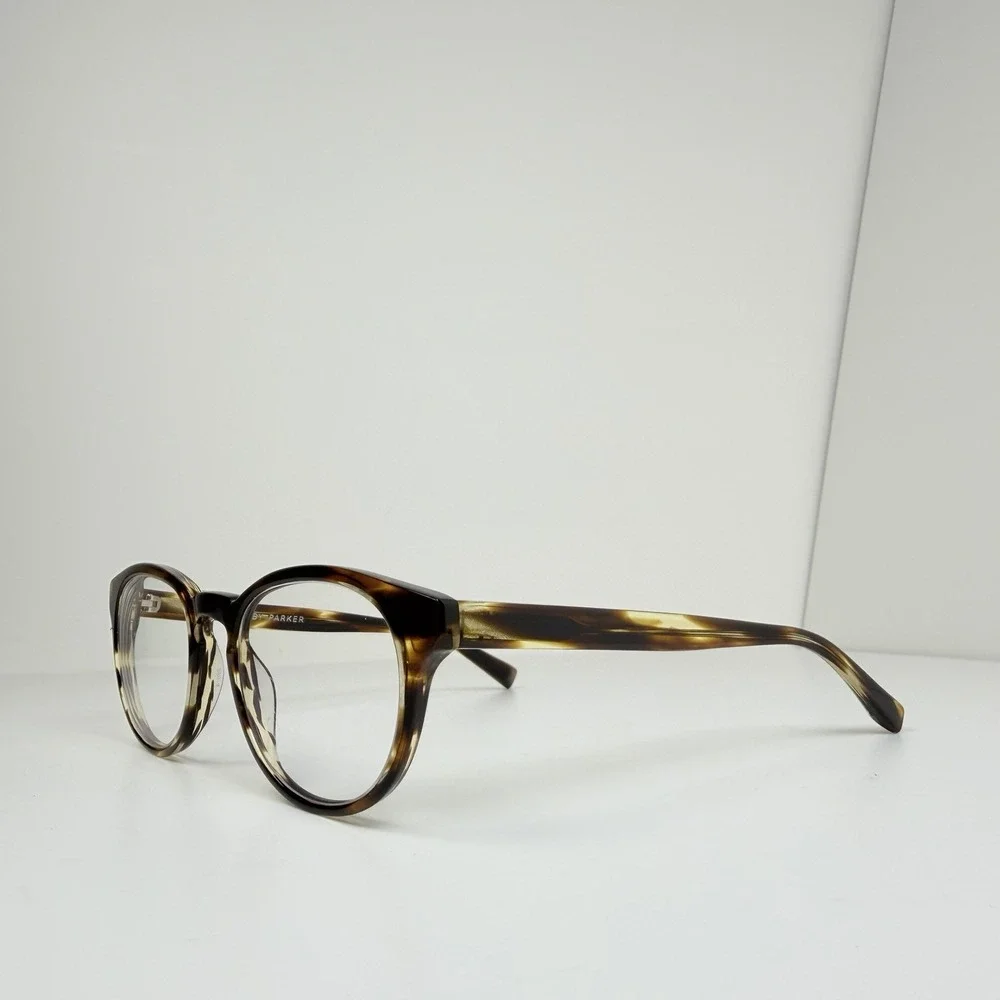 Warby Parker Percey 256 Round Eyeglass Frames 48-20-140 Tortoise